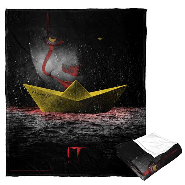 IT, Poster  Silk Touch Throw Blanket 50"x60"  