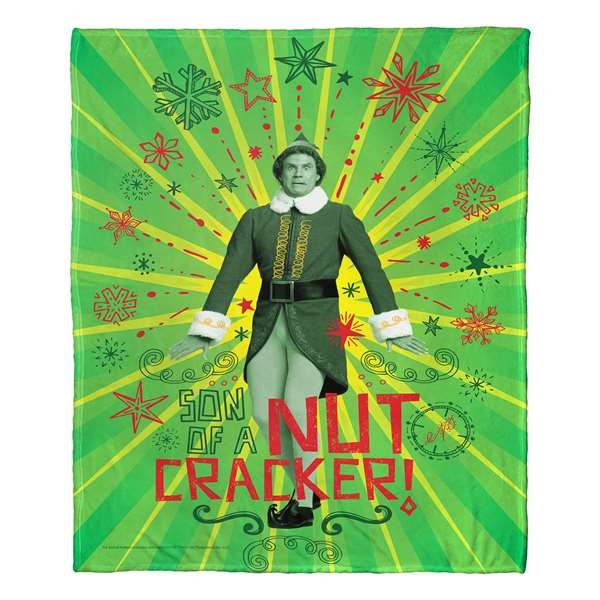 Elf, Nutcracker  Silk Touch Throw Blanket 50"x60"  