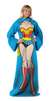 W Woman - Being Wonder Woman Silk Touch Comfy w/Sleeves 48"x71"  