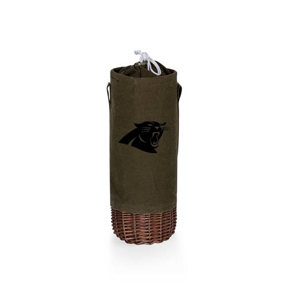 Carolina Panthers Insulated Wine Bottle Basket