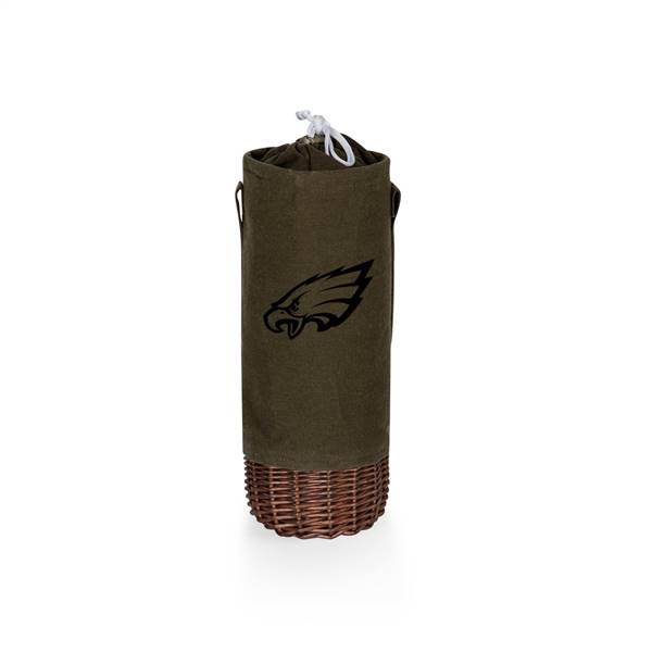 Philadelphia Eagles Insulated Wine Bottle Basket