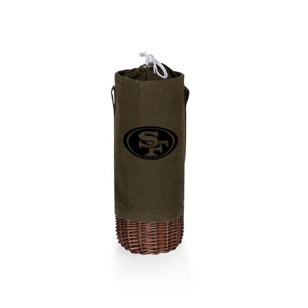 San Francisco 49ers Insulated Wine Bottle Basket