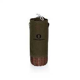 Oregon Ducks Insulated Wine Bottle Basket