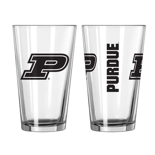 Purdue 16oz Gameday Pint Glass