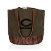 Chicago Bears Canvas and Willow Basket Tote