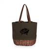 Columbus Blue Jackets Canvas and Willow Basket Tote