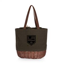 Los Angeles Kings Canvas and Willow Basket Tote