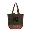 New York Rangers Canvas and Willow Basket Tote