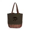 Pittsburgh Penguins Canvas and Willow Basket Tote