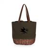 San Jose Sharks Canvas and Willow Basket Tote