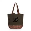 Tampa Bay Lightning Canvas and Willow Basket Tote