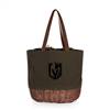 Vegas Golden Knights Canvas and Willow Basket Tote