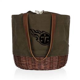 Tennessee Titans Canvas and Willow Basket Tote