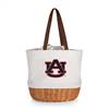 Auburn Tigers Canvas and Willow Basket Tote