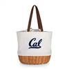 Cal Bears Canvas and Willow Basket Tote