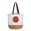 USC Trojans Canvas and Willow Basket Tote