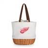 Detroit Red Wings Canvas and Willow Basket Tote  