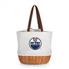 Edmonton Oilers Canvas and Willow Basket Tote