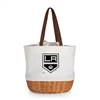 Los Angeles Kings Canvas and Willow Basket Tote