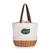 Florida Gators Canvas and Willow Basket Tote
