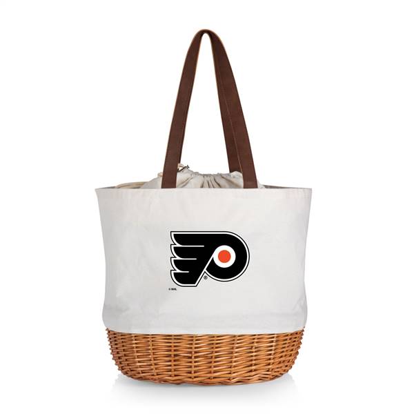 Philadelphia Flyers Canvas and Willow Basket Tote