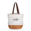 Washington Capitals Canvas and Willow Basket Tote