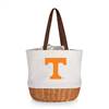 Tennessee Volunteers Canvas and Willow Basket Tote