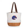Boise State Broncos Canvas and Willow Basket Tote