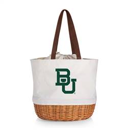 Baylor Bears Canvas and Willow Basket Tote