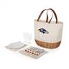 Baltimore Ravens Canvas and Willow Picnic Serving Set