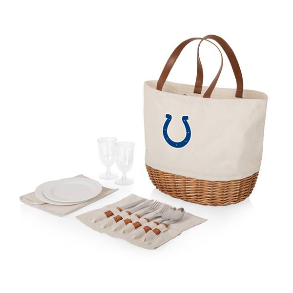 Indianapolis Colts Canvas and Willow Picnic Serving Set
