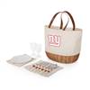 New York Giants Canvas and Willow Picnic Serving Set