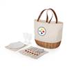 Pittsburgh Steelers Canvas and Willow Picnic Serving Set