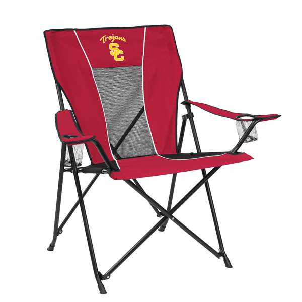 USC University of Southern California Trojans Game Time Chair Folding Tailgate