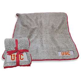 USC University of Southern California TrojansFrosty Fleece Blanket 60" X 50"