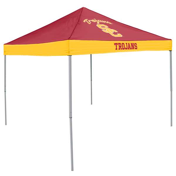 USC University of Southern California Trojans 9 X 9 Economy Canopy Shelter Tailgate Tent