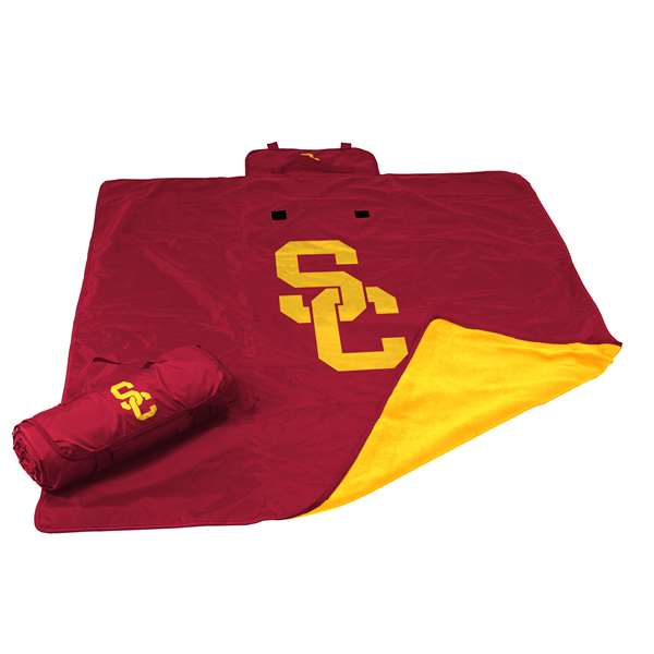 USC University of Southern California Trojans All Weather Stadium Blanket