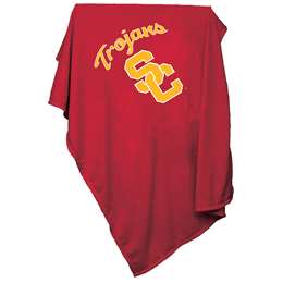 USC University of Southern California TrojansSweatshirt Blanket - 84 X 54 in.