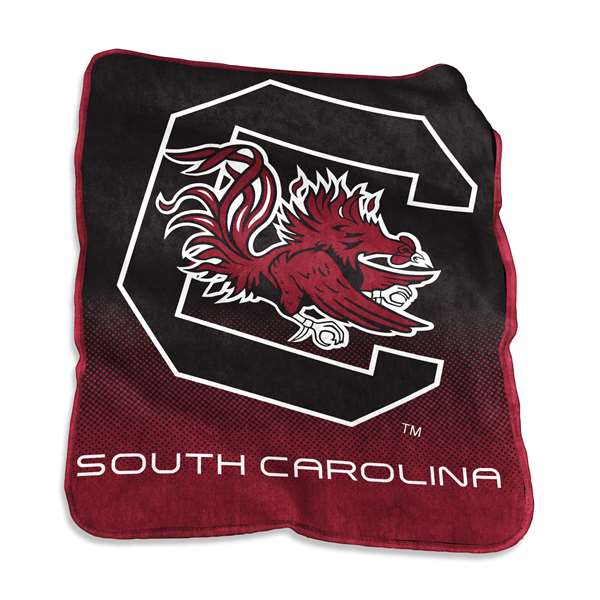 University of South Carolina Gamecocks Raschel Throw Blanket - 50 X 60 in.