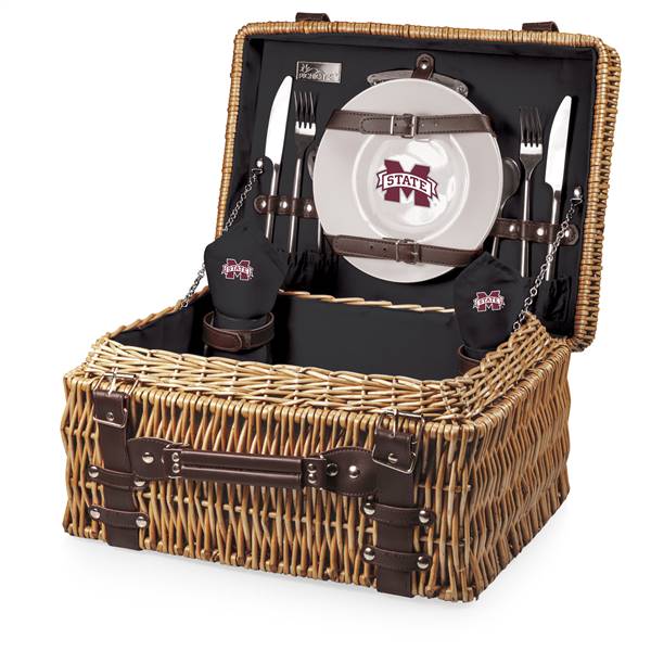 Mississippi State Bulldogs Champion Picnic Basket  