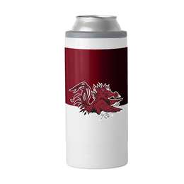 South Carolina Colorblock 12oz Slim Can Coolie  