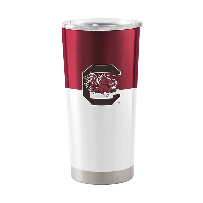 South Carolina Colorblock 20oz Stainless Tumbler