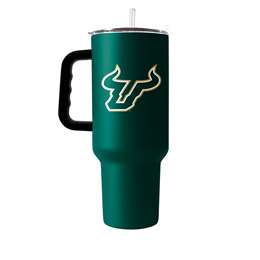 South Florida Bulls 40oz. Flipside Powder Coat Tumbler with Handle