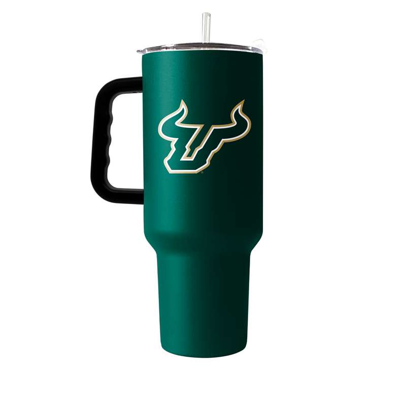 South Florida Bulls 40oz. Flipside Powder Coat Tumbler with Handle