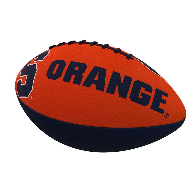 Syracuse University Orange Junior Size Rubber Football