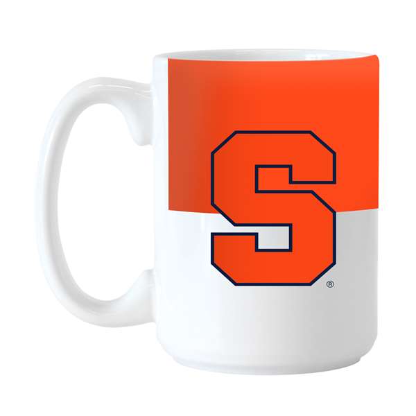 Syracuse 15oz Colorblock Sublimated Mug