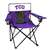 TCU Texas Christian Horned Frogs Elite Folding Chair with Carry Bag