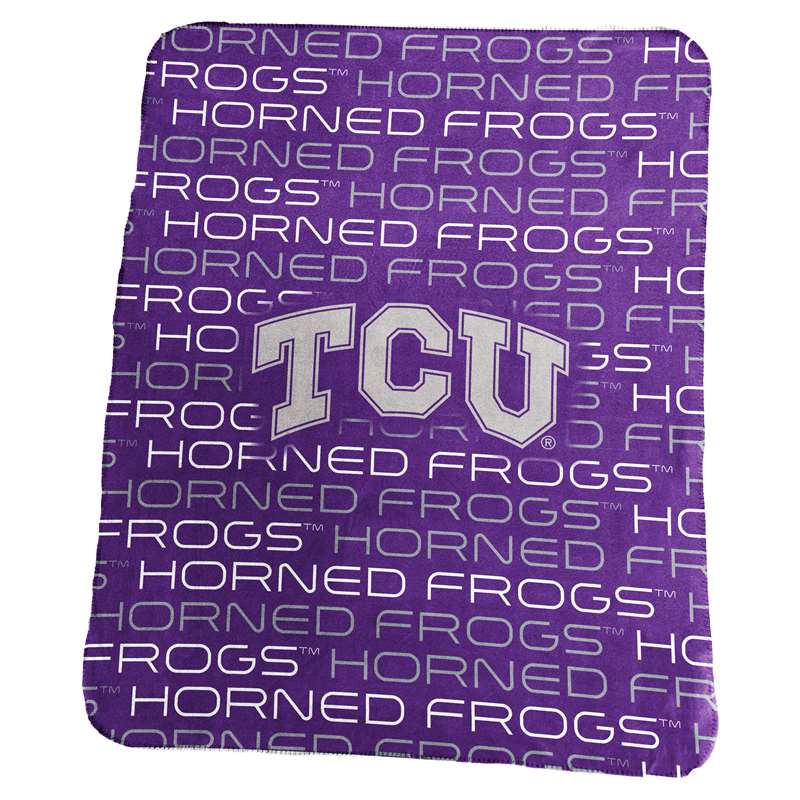 TCU Texas Christian University Horned Frogs Classic Fleece Blanket