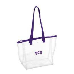 TCU Texas Christian University Horned Frogs Clear Stadium Bag