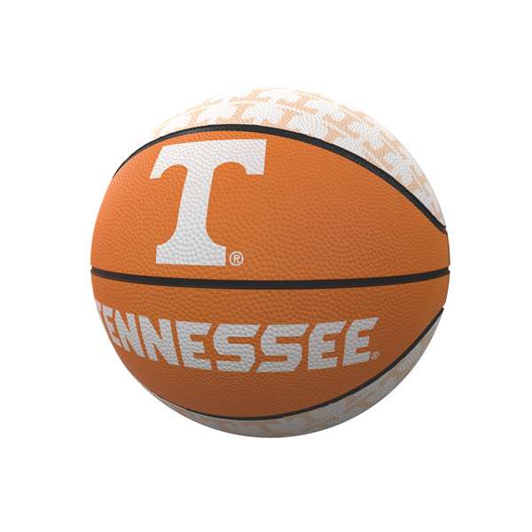 University of Tennessee Volunteers Repeating Logo Youth Size Rubber Basketball